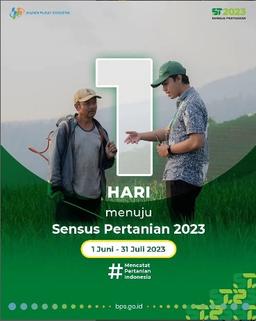 Satu Hari Menuju Sensus Pertanian 2023