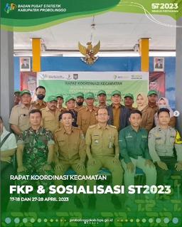 FKP Sub-District Coordination Meeting & ST2023 Socialization