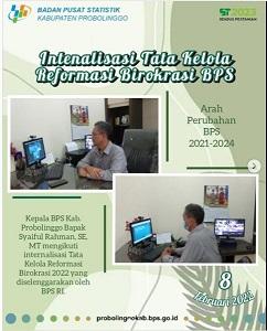 Internalisasi Tata Kelola Reformasi Birokrasi BPS