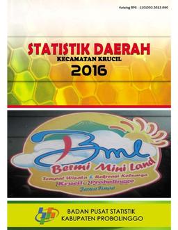 Statistik Daerah Kecamatan Krucil 2016