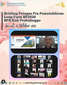 Briefing Petugas Pra Pemutakhiran Long Form SP2020