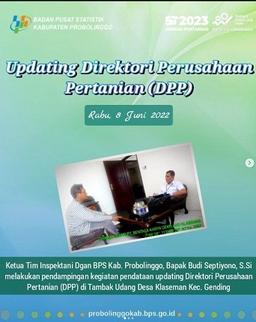 Updating Direktori Perusahaan Pertanian