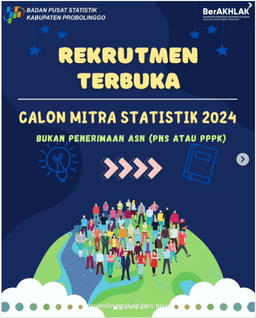 Rekrutmen Terbuka Calon Mitra Statistik 2024