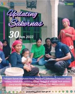 Updating Sakernas Februari 2022