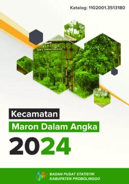 Kecamatan Maron Dalam Angka 2024