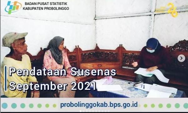 MSBP Susenas data collection September 2021 BPS Kab. Probolinggo