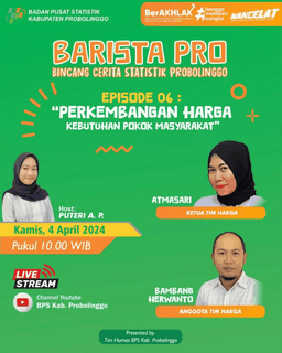 BARISTA PRO (Probolinggo Statistics Story Talk) 6th episode