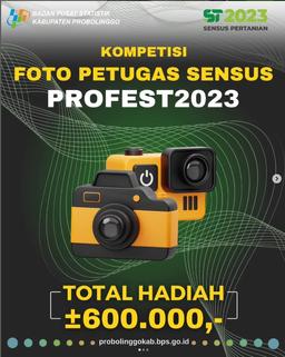 Kompetisi Foto Petugas Sensus PROFESRT2023