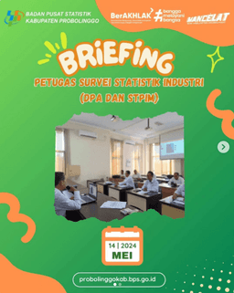 Briefing Petugas Survei Statistik Industri