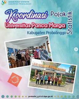 Koordinasi Pojok Statistik dengan Universitas Panca Marga (UPM) Kab. Probolinggo