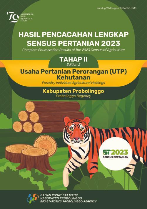 Hasil Pencacahan Lengkap Sensus Pertanian 2023 - Tahap II: Usaha Pertanian Perorangan (UTP) Kehutanan Kabupaten Probolinggo