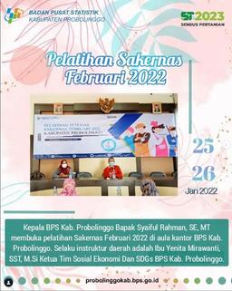 Pelatihan Sakernas Februari 2022