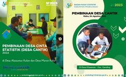 Pembinaan Desa Cinta Statistik (Desa Cantik) di Alas Sumur dan Maron Kidul