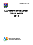 Kecamatan Sumberasih Dalam Angka 2012