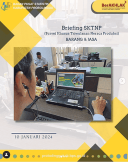 Briefing SKTNP (Survei Khusus Triwulanan Neraca Produksi) Barang dan Jasa 2024