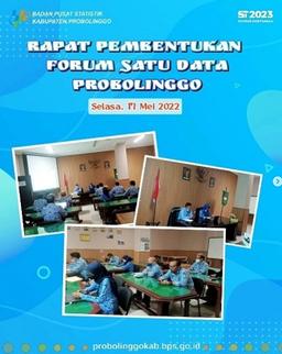 Establishment of Probolinggo One Data Forum