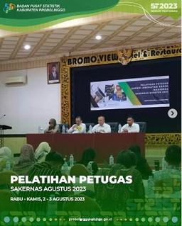 Pelatihan Petugas SAKERNAS Agustus 2023