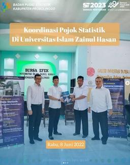 Koordinasi Pojok Statistik di Universitas Islam Zainul Hasan