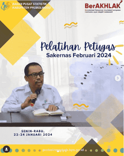 Pelatihan Petugas Sakernas Februari 2024