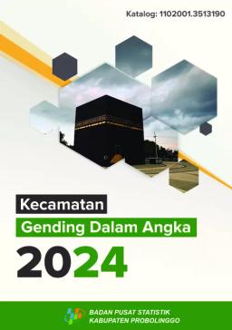 Kecamatan Gending Dalam Angka 2024