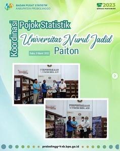 Koordinasi Pojok Statistik di Universitas Nurul jadid Paiton