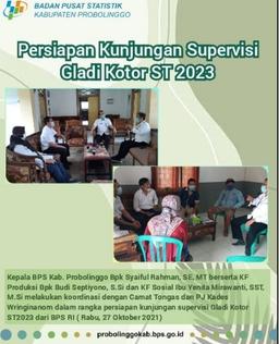 Persiapan Kunjungan Supervisi GK ST2023 dari BPS RI