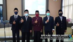 Pelantikan Pejabat Eselon 4 BPS Kab. Probolinggo