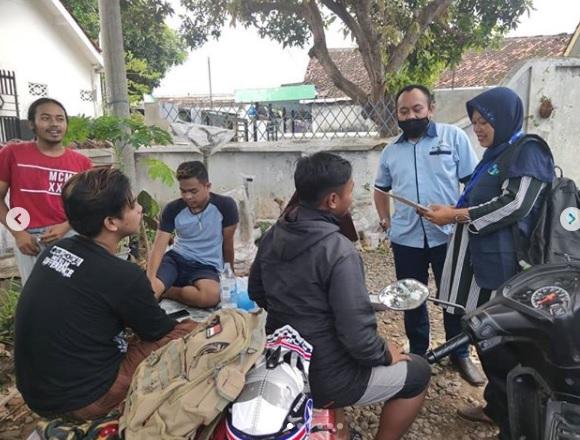 Kunjungan supervisi lapangan kegiatan SP2020 di Kec. Kraksaan.