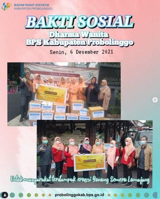 Bakti Sosial Dharma Wanita BPS Kab. Probolinggo