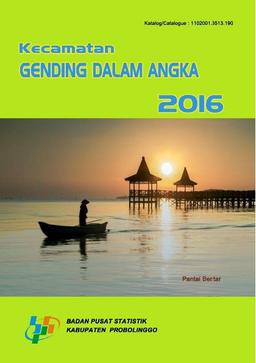 Kecamatan Gending Dalam Angka 2016