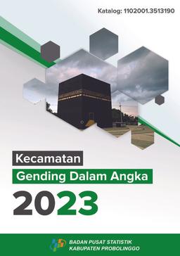 Kecamatan Gending Dalam Angka 2023