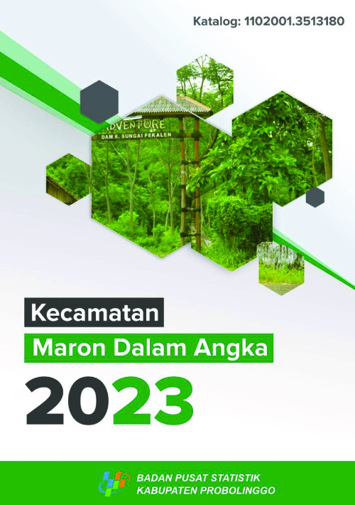 Kecamatan Maron Dalam Angka 2023